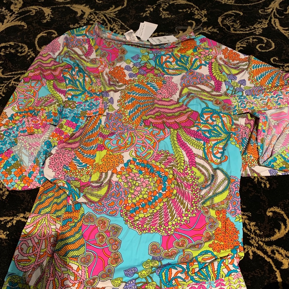 Trina Turk Bathing suit cover up never worn